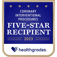 Five Star Recipient Coronory Interventional Procedures